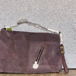 Oryany Suede Large Shoulder Bag Tote